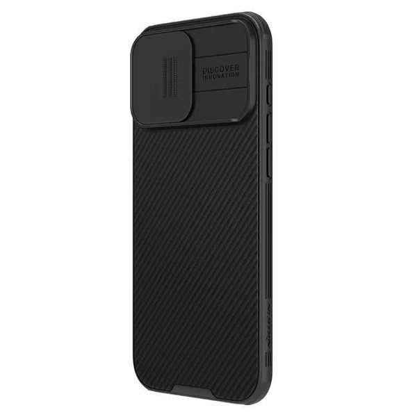 Карбонова накладка Nillkin CamShield Pro для Apple iPhone 17 (6.3") Black 777-08141 фото