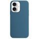 Силиконовый чехол Silk Full Protective для iPhone 16 (6.1") Blue Jay 777-10178 фото