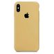 Силиконовый чехол для iPhone X/XS Gold 208-00116 фото