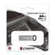 Флеш-накопичувач Kingston USB 3.2 DT Kyson 64GB Silver/Black DTKN/64GB фото 2
