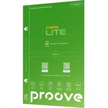 Захисна гідрогелева плівка Proove Hydrogel Screen Protection LITE (matte) для Xiaomi PocoX4GT 904-18645 фото