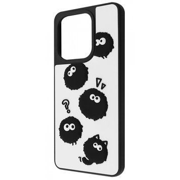 Чохол Wave Doodle Case для Xiaomi Redmi Note 13 4G Black Fluffy 777-03798 фото