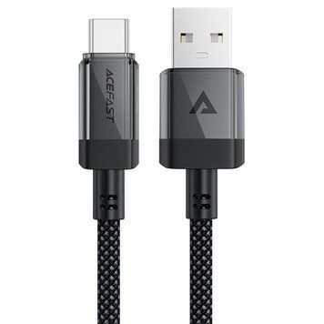 Дата кабель Acefast C12-04 USB to Type-C 3A (1.2m) Black ILSO-00000088093-1 фото