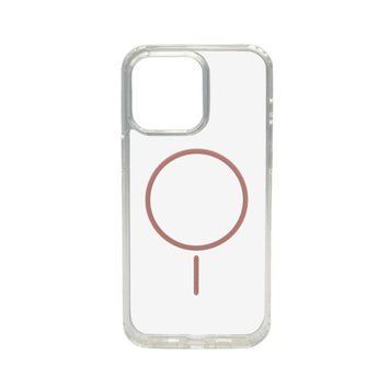 Чохол Acrylic Thin Magnetic для Apple iPhone 15 Pro Max Pink 666-03680 фото
