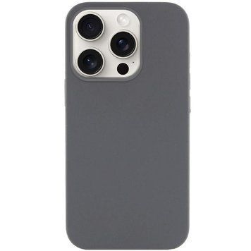Чохол Silk with Magnetic Fit для Apple iPhone 15 Pro (6.1") Dark Gray 777-11029 фото