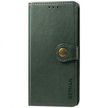 Шкіряний чохол-книжка GETMAN Gallant (PU) для Samsung Galaxy A15 4G/5G / M15 5G Green 777-06261 фото