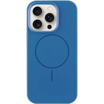 Силиконовый чехол с MagSafe для iPhone 13 Denim Blue 214-01697 фото
