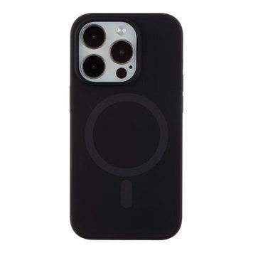 Чохол Glow Silicone Case with Magsafe для iPhone 14 Pro Max Black 214-03911 фото