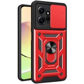 Ударостійкий чохол Camshield Serge Ring для Xiaomi Redmi Note 12 4G Red 777-04506 фото