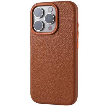 Чохол Syndee with MagSafe для Apple iPhone 13 Pro (6.1") Golden Brown 214-03489 фото