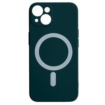 Силіконовий чохол з MagSafe для iPhone 13 Pro Max Темно-зелений 214-00003 фото