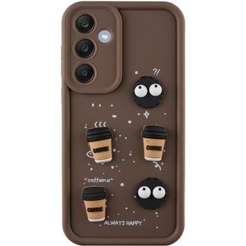 Чохол TPU Toys Case для Samsung Galaxy A35 Brown/Always Happy 777-03883 фото