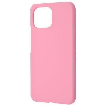 Чохол WAVE Full Silicone Cover для Xiaomi Mi 11 Lite/11 Lite 5G NE Light pink 656-07374 фото