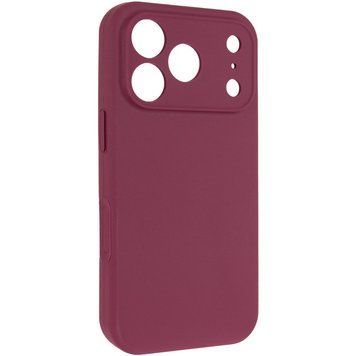 Силіконовий чохол Silk Full Camera Protective для Apple iPhone 17 Pro Max / 18 Pro Max (6.9") Plum 777-09529 фото