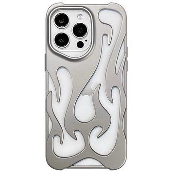 Чохол TPU WinFire для iPhone 12 Pro Max (6.7") Silver 555-00564 фото