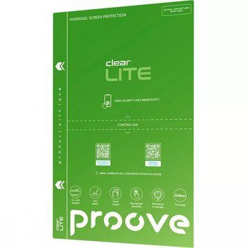 Захисна гідрогелева плівка Proove Hydrogel Screen Protection LITE (clear) для Samsung Zfold4 904-14895 фото