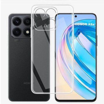 TPU чохол Transparent 1,5mm Full Camera для Huawei Honor X8a Безбарвний (прозорий) ILSO-00000067060-1 фото