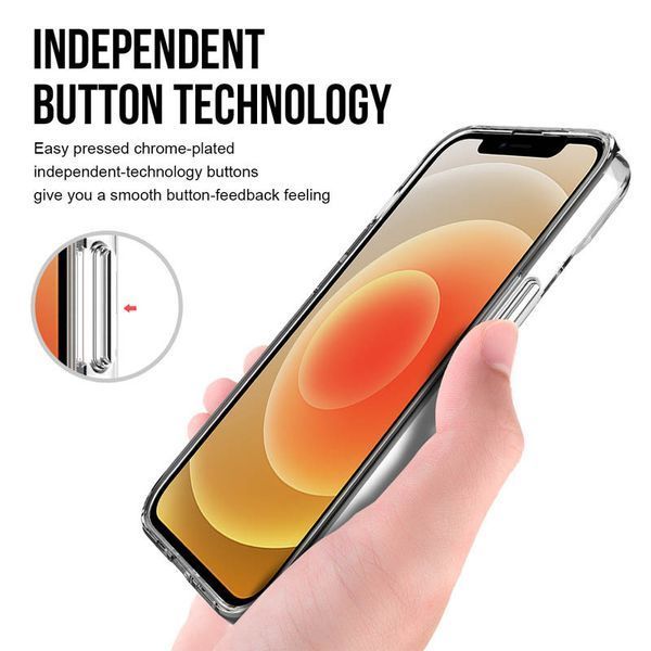 Чохол TPU Space Case transparent для Apple iPhone 15 Plus (6.7") Прозорий ILSO-00000065802-1 фото