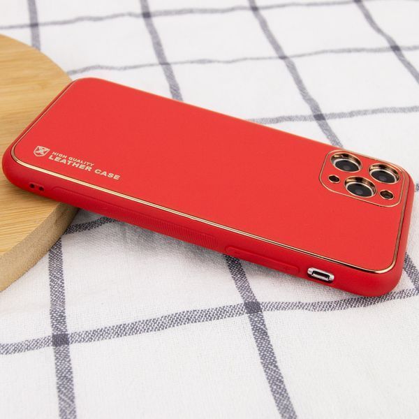 Шкіряний чохол Xshield для Apple iPhone 11 Pro Max (6.5") Червоний / Red ILSO-00000038059-3 фото