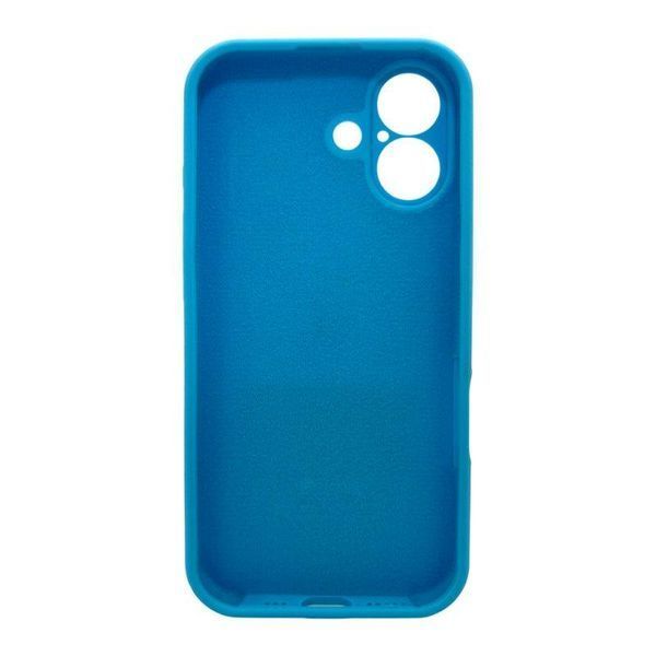 Силиконовый чехол с закрытой камерой для iPhone 17 Light Blue 666-04213 фото