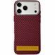 Чехол TPU+PC KVZV Triangular Pattern with Magnetic Fit для Apple iPhone 15 Pro (6.3") Red ILSO-00000088025-5 фото