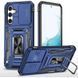 Ударостійкий чохол Camshield Army Ring для Samsung Galaxy S25+ / S24+ Navy Blue 777-04945 фото