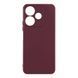 Чохол Silicone Cover Full Camera для Xiaomi Redmi Note 13 4G Maroon 777-02729 фото
