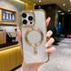 Чехол Metallic CD Magnetic для iPhone 14 Gold 666-02677 фото 2