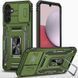 Ударостійкий чохол Camshield Army Ring для Samsung Galaxy S24+ Army Green 777-05045 фото
