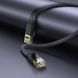 Мережевий кабель HOCO US07 General pure copper flat network cable(L=5M) Black 6931474780706 фото 3