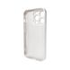 Чохол для смартфона AG Glass Matt Frame Color для iPhone 15 Pro Pearly White 666-00649 фото 2