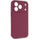 Силиконовый чехол Silk Full Camera Protective для Apple iPhone 17 Pro Max (6.9") Plum 777-09529 фото