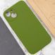 Силиконовый чехол Silk Full Camera Protective для Apple iPhone 14 (6.1") Dark Olive 777-09779 фото 5
