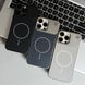 Чехол Glass Matte Aromatherapy Metal Magnetic для iPhone 14 Pro White 214-02330 фото 4