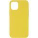 Силиконовый чехол Silk Full Protective для iPhone 11 Pro Max (6.5") Yellow 777-10629 фото