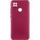 Чохол TPU GETMAN Liquid Silk Full Camera для Xiaomi Redmi 9C Бордовий / Marsala ILSO-00000073801-1 фото