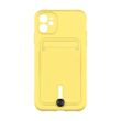 Чехол Colorfull Pocket Card с карманом для карт для iPhone 11 Yellow