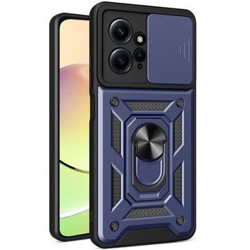 Ударостійкий чохол Camshield Serge Ring для Xiaomi Redmi Note 12 4G Blue 777-04507 фото