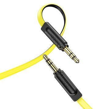 Кабель Aux Hoco UPA16 audio cable 1m Желтый 209-00317 фото