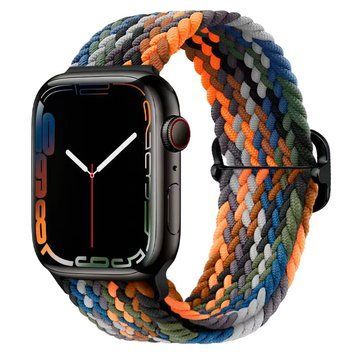Плетений ремінець WB-03 для Apple Watch 42/44/45/49 mm Seven color 212-00708 фото