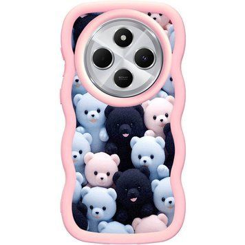 Чохол TPU Cloudy Pictures для Xiaomi Redmi 14C / A4 5G / Poco C75 4G/5G Bears 555-01246 фото