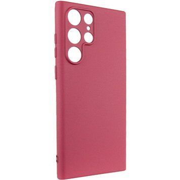 Чохол Silicone Cover Lakshmi Full Camera для Samsung Galaxy S24 Ultra Marsala 777-07102 фото