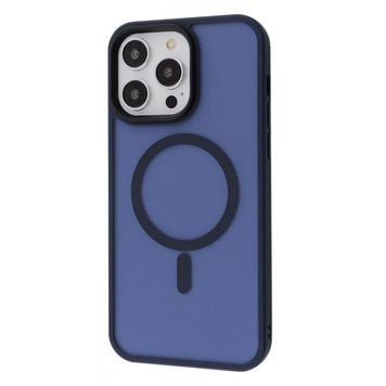 Чехол WAVE Matte Insane Case with Magnetic Ring для iPhone 14 Pro Midnight blue 656-07825 фото