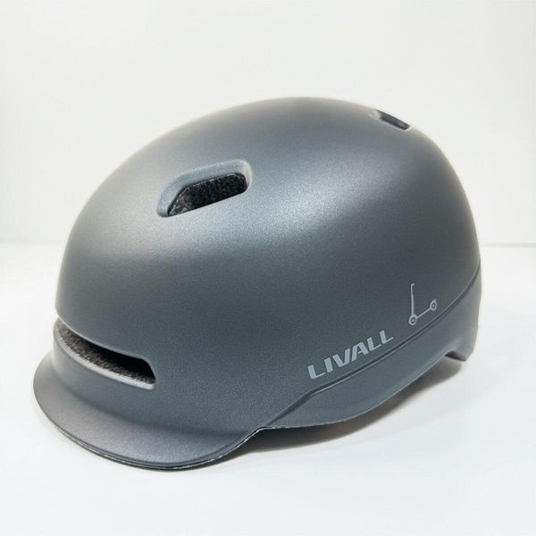 Захисний шолом Livall C20 (L) Midnight Black (57-61см), сигнал стопів 656-00078 фото