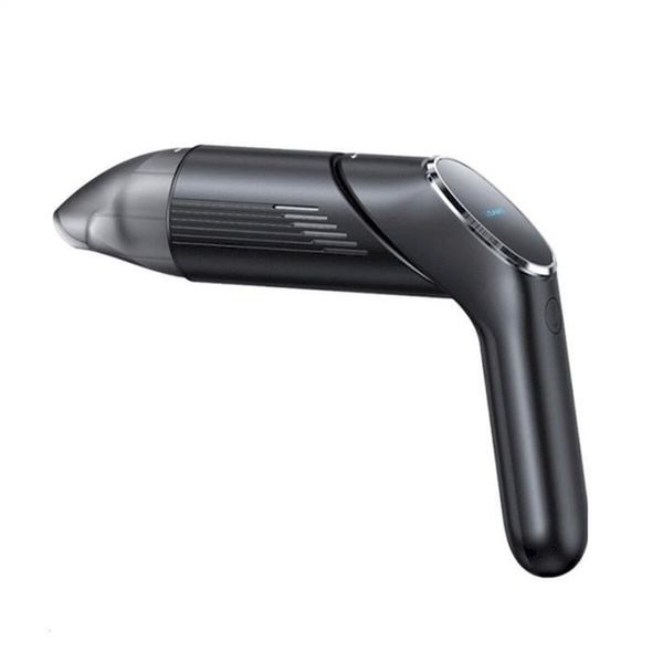 Автомобільний пилосос Usams US-ZB259 Portable Handheld Folding Vacuum Cleaner Black 220-00017 фото