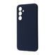 Чохол WAVE Full Silicone Cover для Samsung Galaxy A55 Midnight blue 656-07050 фото 1