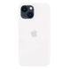 Силиконовый чехол для iPhone 13 White 208-00468 фото