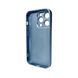 Чохол для смартфона AG Glass Matt Frame Color для iPhone 15 Pro Sierra Blue 666-00650 фото 2