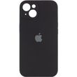 Силіконовый чохол з закритою камерою для iPhone 14 Black 208-01016 фото