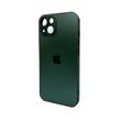 Чехол для смартфона AG Glass Matt Frame Color для iPhone 14 Cangling Green